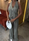 Halter Yaka Yelekli odal Takım 10144