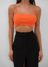 İnce Askılı Crop Top