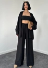 iyah Alice Gömlek Ve Bol Kesim Pantolon Takım