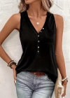 Kadın Askılı önden Düğmeli Viskon Bluz