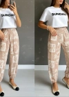 Kadın Desenli Süprem Pantolon