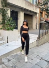 Kadın Krep Kumaş Balon Pantolon