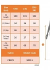 Kadın üste Oturan Paçası Bilek üzerinde Biten Atlas Kumaş Pantolon  (S)  48 (4XL)