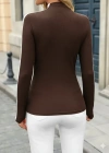 Kadın Uzun Kollu Balıkçı Yaka Kaşkorse Bluz