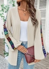 Kadın Uzun Kollu önü Açık şardonlu Kaşkorse Ceket