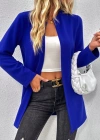Kadın Uzun Kollu önü Açık Uzun Modal Ceket