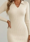 Kadın Uzun Kollu Triko Elbise