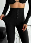 Kadın Yüksek Bel Korse Ve Kopça Detay çelik Toparlayıcı Tayt