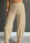 Kadın Yüksek Bel Krep Pantolon