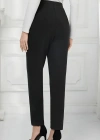 Kadın Yüksek Bel önden Düğmeli Ithal Krep Pantolon