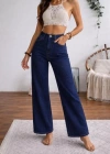 Kadın Yüksek Bel Palazzo Pantolon