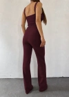 Kadın Zincir Askılı Krop Ithal Krep Bluz Ve Pantolon Ikili Takım