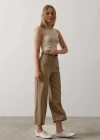 Kemer Pens Detaylı Pantolon  Haki