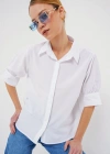 Kısa Kol Gömlek 20312  Beyaz