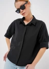 Kısa Kol Gömlek 20312  Siyah