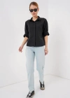 Kısa Kol Gömlek 20312  Siyah