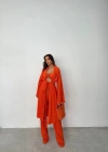 KRINKI BÜSTİYERPANTOONKİMONO TAKIM  Orange