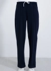 Lacivert Bol Paça Çımalı Pantolon 6662