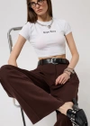 Nepo Baskılı Crop TShirt