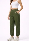 Paraşüt Kumaş Pantolon Bel Ve Paça Ayarlanabilir astikli por Pantolon  Haki