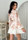 Simsor Çiçekli Elbise