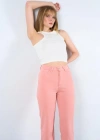 Strong Düz Pantolon  Pudra