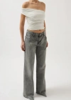 Taş Şerit Detaylı Jean