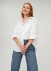 Tek Cepli Ekru Gömlek