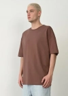 Unisex Basic Bisiklet Yaka Oversize Thirt  ürdüm