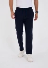 Unisex Üç İplik Basic Eşofman Pantolon  acivert