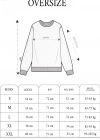 Unisex Üç İplik Parçalı Yakalı SweatShirt  avi