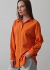 Uzun Kol Gömlek  Oranj