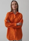 Uzun Kol Gömlek  Oranj