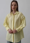 Uzun Kol Gömlek  Sarı