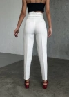 Yüksek Bel Pensli̇ Pantolon