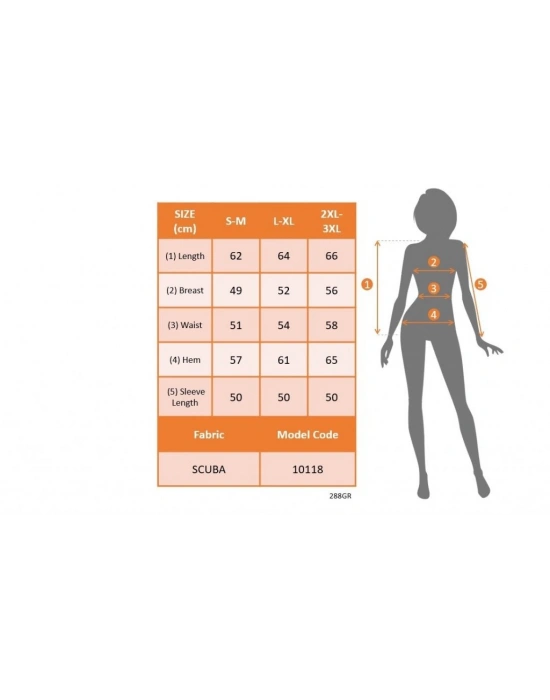 0Kadın Uzun Kollu Balıkçı Yaka Omuz Pencereli Labirent Dijital Baskılı şardonlu Dalgıçsalaş Bluz