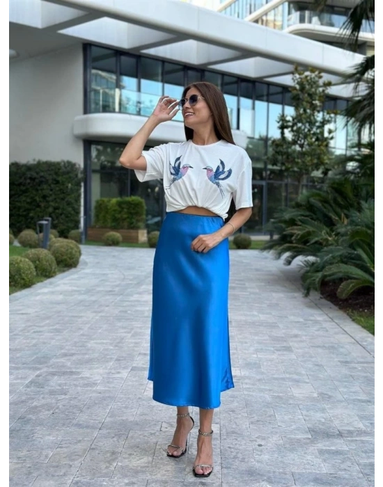 15806 Saten Etek  Saks