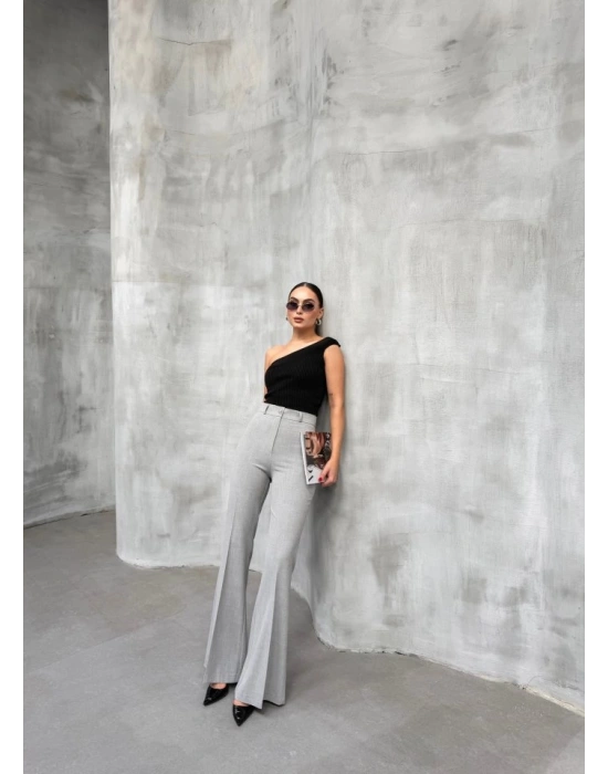 230 Gr Poly Viscose Full Lycra İspanyol Paça Pantolon