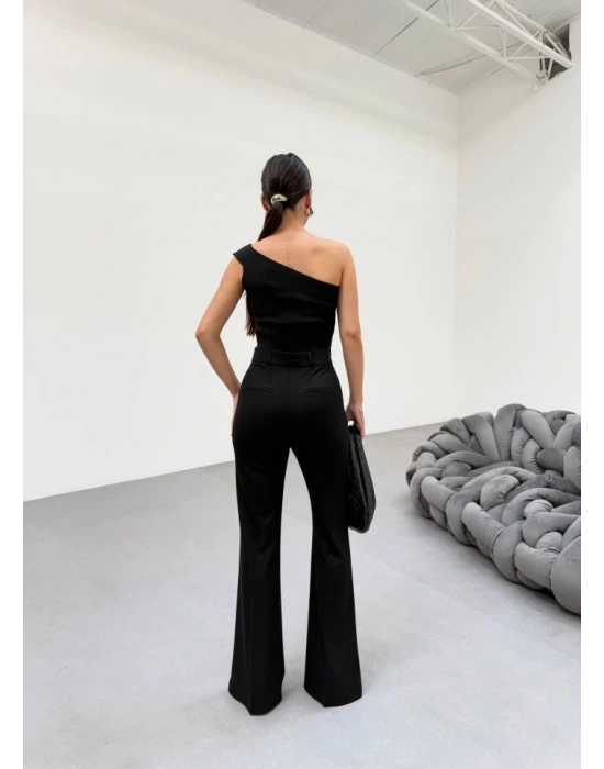 230 Gr Poly Viscose Full Lycra İspanyol Paça Pantolon