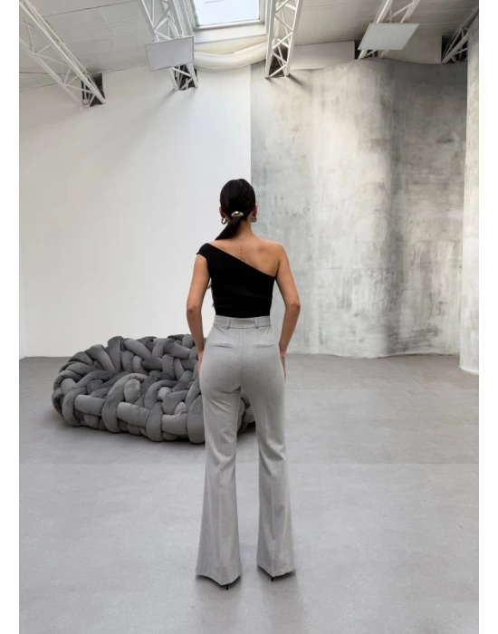 230 Gr Poly Viscose Full Lycra İspanyol Paça Pantolon