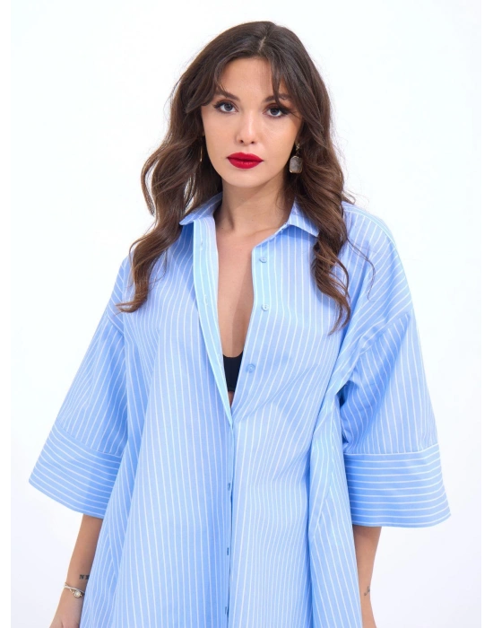 4328 GÖMLEKDENVER ÇİZGİLİ