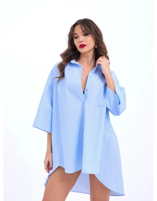 4328 GÖMLEKDENVER ÇİZGİLİ