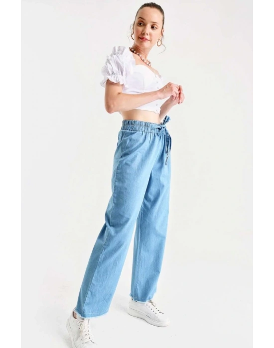 6469 BOL PAÇA JEANS PANTOLON  Mavi