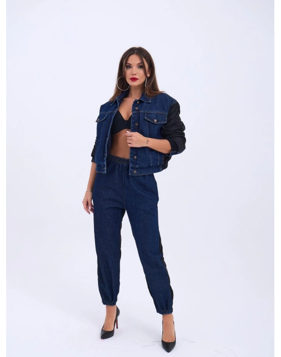 6627 KOT PANTOONMAVİ