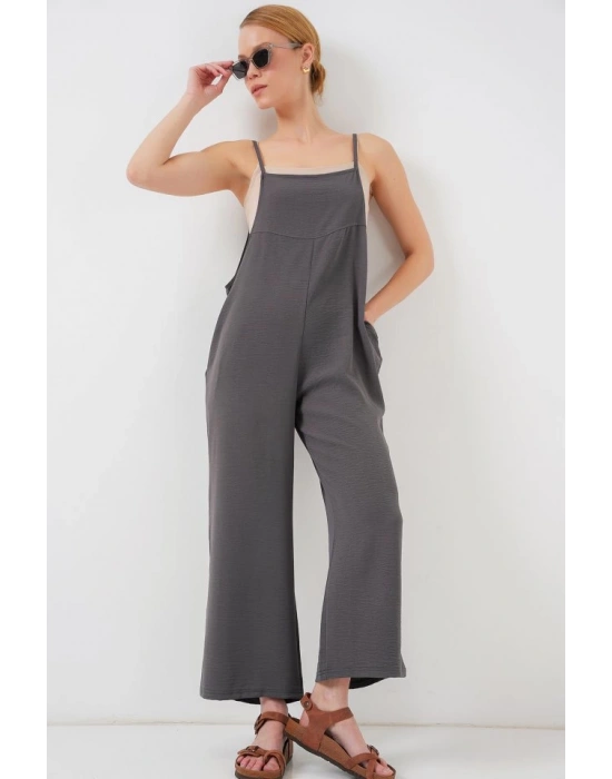 7019 Askılı Bahçivan Tulum  Antrasit