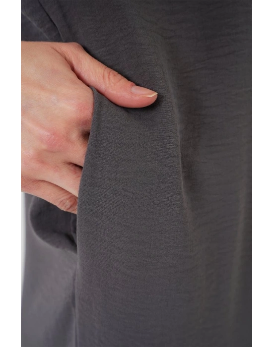 7019 Askılı Bahçivan Tulum  Antrasit