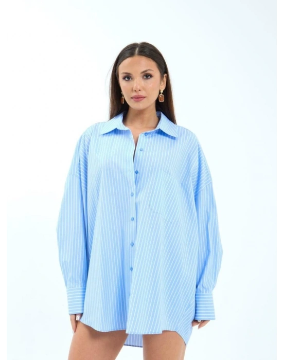 7388 GÖMLEKDENVER ÇİZGİLİ