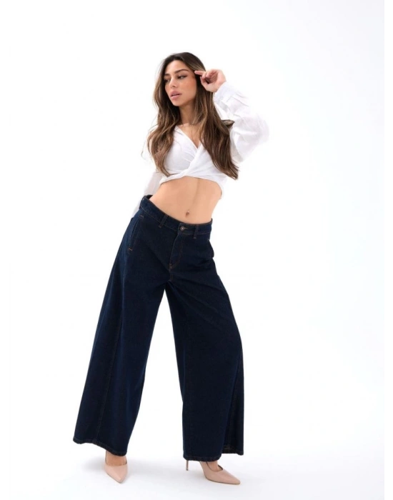 7437 KOT PANTOLONMAVİ