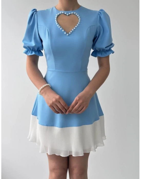 Safe Kalp Detaylı Elbise