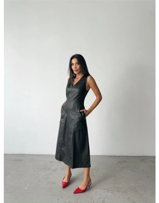 AKILI DERİ ELBİE ŞANEL BOY  iyah